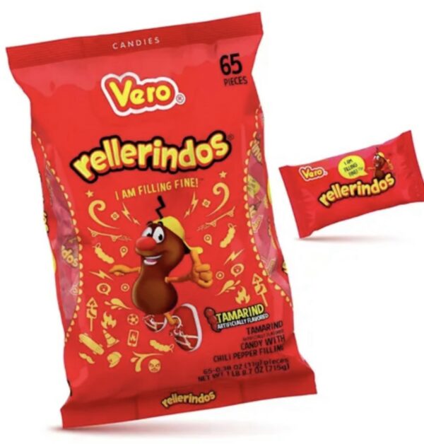 Rellerindos tamarindo x65 unidades